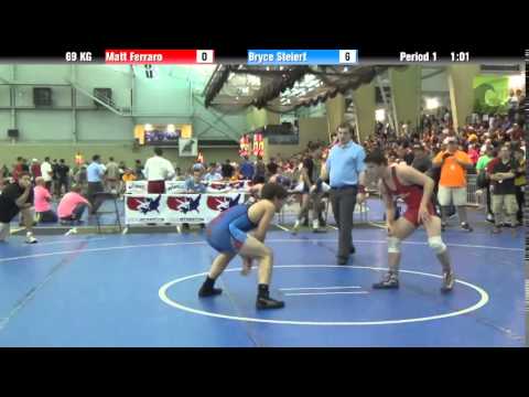 FILA Cadet 69 KG Matt Ferraro vs. Bryce Steiert