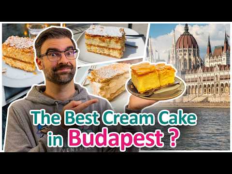 Who makes BUDAPEST's BEST Cream Cake Now? 🇭🇺 Dessert Showdown! | Hungary Local Guide