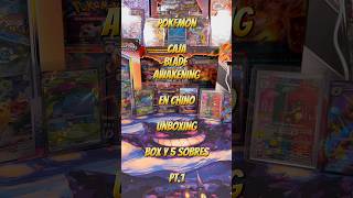 POKÉMON, CAJA BLADE AWAKENING EN CHINO, UNBOXING BOX Y 5 SOBRES PT.1 #pokemon #tcg #greninja #china