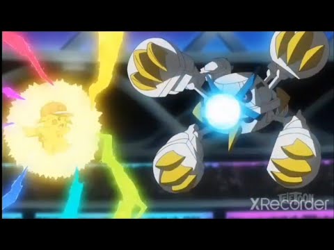 Shiny Mega Metagross Vs Pikachu English Dubbed