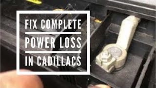 How to FIX Complete loss of all electrical power Cadillac Escalade (very common problem)