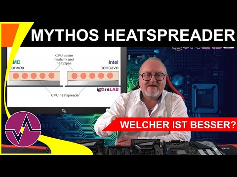 AMD gegen Intel - welcher Heatspreader ist besser und was bedeutet das für die Wärmeleitpaste?