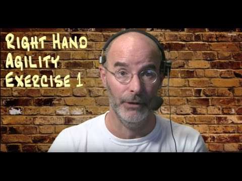 Right Hand Piano Lesson for Agility - Exercise 1