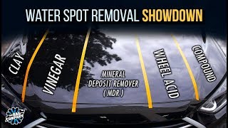 WATER SPOT REMOVAL: What Works Best? | Product Comparison
