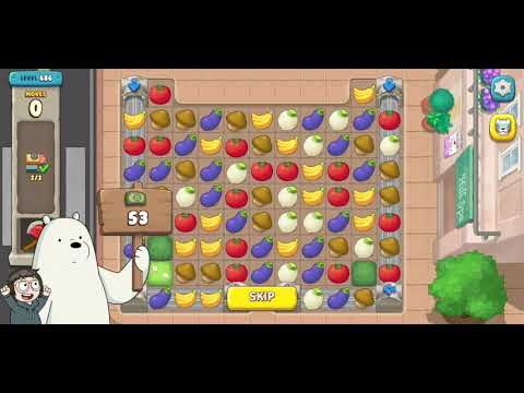 We Bare Bears Match3 Repairs Level 686 - No Boosters