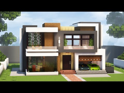 Nanaroid - Minecraft: Modern House Tutorial