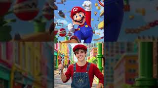 SUPER MARIO EN LA VIDA REAL 😱🍄 Yoshi🦖 Mario❤️ Toad🍄