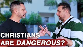 Israeli SCARED of Christianity Until...| Streets of Israel