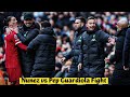 🤯 Nunez vs Pep Guardiola Fight During Manchester City vs Liverpool 1-1