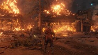 Sekiro: High Monk Wolf - No Dmg (Charmless Demon Bell)