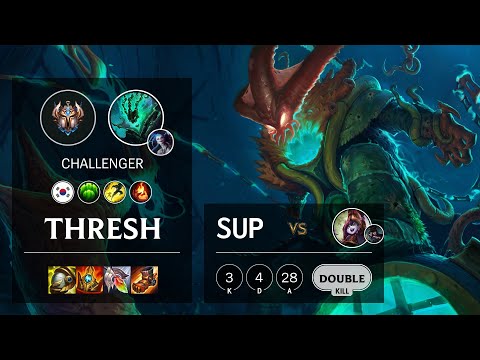 Thresh Support vs Lulu - KR Challenger Patch 11.23