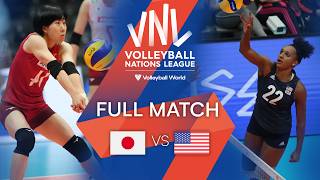 Волейбол JPN vs. USA — Full Match | Women’s VNL 2019