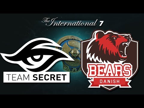 Team Secret vs Danish Bears l Dota 2 The International 2017