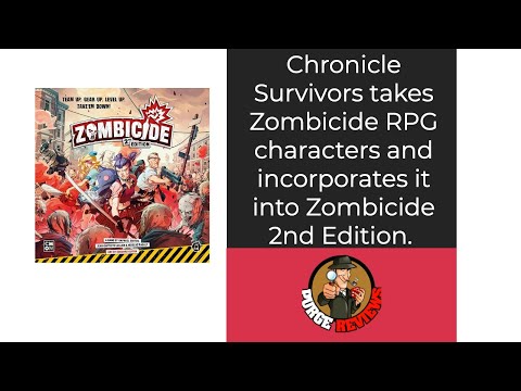 The Purge: # 3388 Zombicide (2nd Edition): Chronicles Survivor Set: The RPG meats the board game