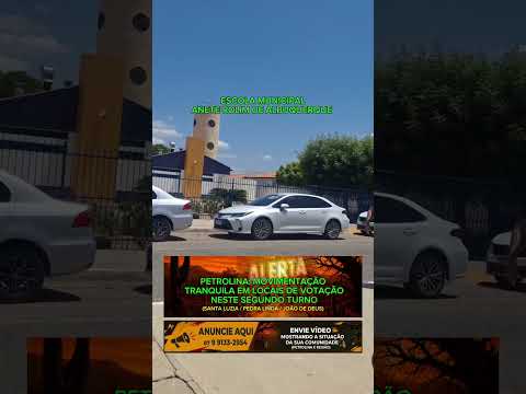 📍 Nos bairro Santa Luzia,  Pedra... #AlertaSertão #Petrolina #Eleições2026 #Pernambuco #SegundoTurno