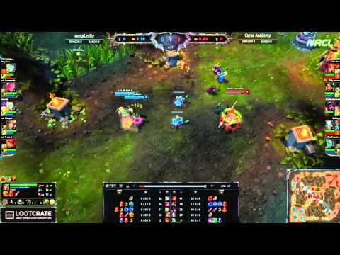 Crs Academy with the double penetration gank