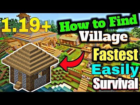 Gamingistan - How to find village in minecraft easily find unlimited villages in 1.19 | By - Gamingistan |