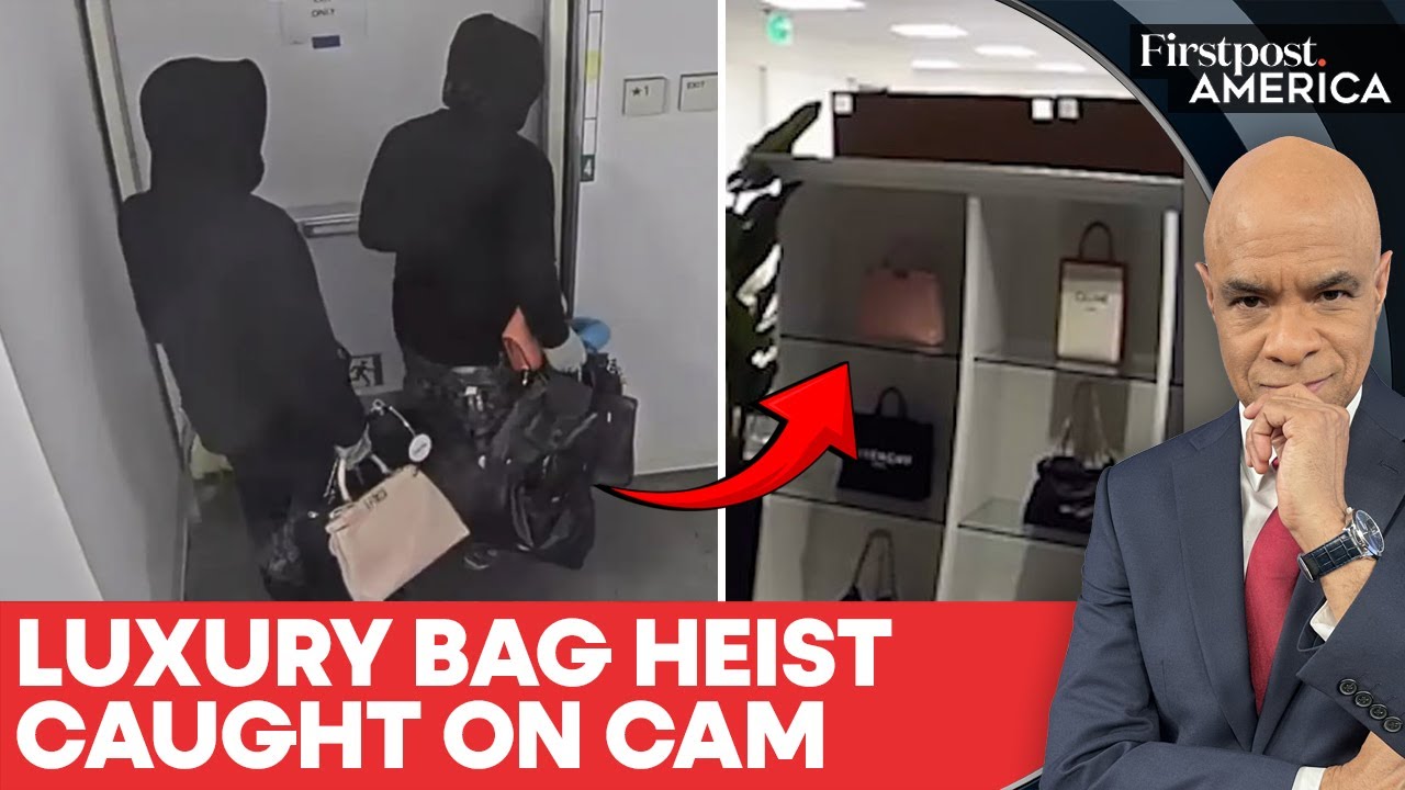 California: $100,000-Worth Luxury Bag Thieves Dramatically Caught Mid-Heist | Firstpost America
