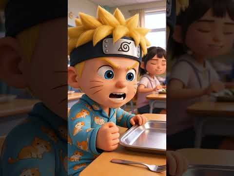 Roubaram o lanche do Naruto! 😱 🤦 #naruto #funny #animemoments
