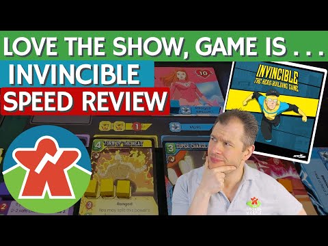 Invincible - Board Game Review - Love The Show, Game is. . . . 