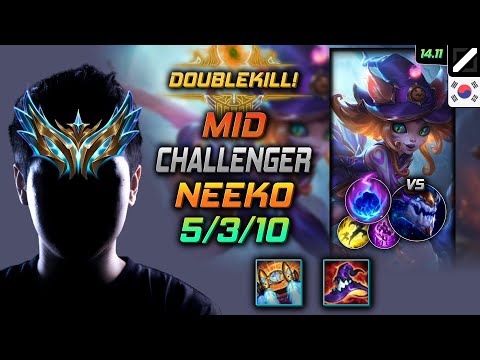 Neeko Mid Build Hextech Rocketbelt Arcane Comet - LOL KR Challenger Patch 14.11
