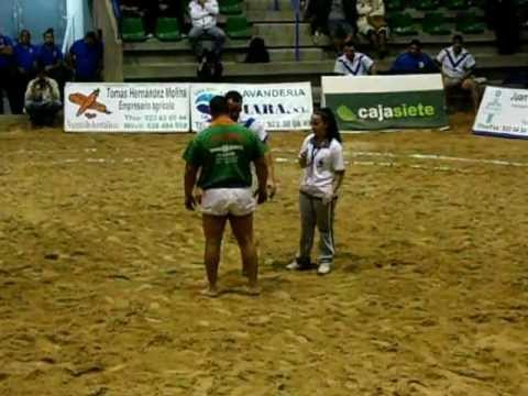 U.S Guamasa - C.L. Tegueste. Elieser Gutierrez - Ricardo Rodriguez "Medianito IV" Segunda agarrada.