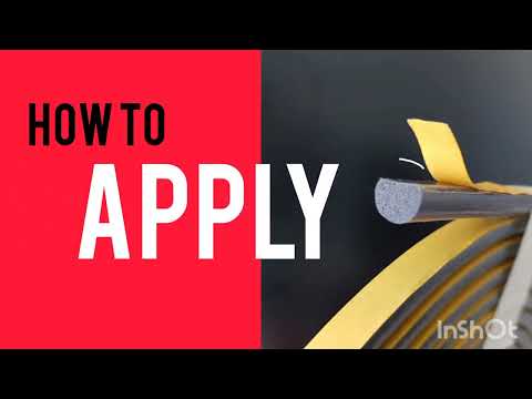 How to apply Self_Adhesive Polyurethane Sealing Gasket ?