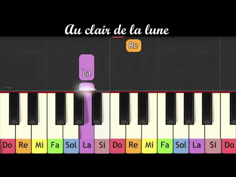 Apprendre 10 comptines célèbres faciles (Piano pour enfants) Volume 1