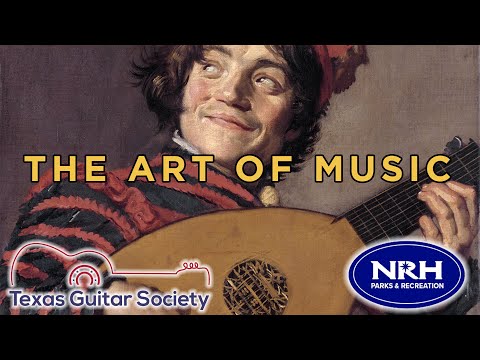 TEXAS GUITAR SOCIETY plays "THE ART OF MUSIC" concert at NRH GRAND HALL (Pop-Up Gallery)
