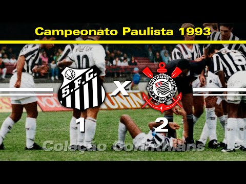 Santos 1 x 2 Corinthians - 16/05/1993 - Campeonato Paulista (Final Quadrangular)