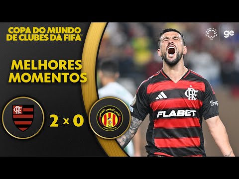 Gols e lances de Flamengo x Espérance