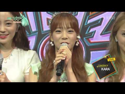 150529 KBS Music Bank (KARA Interview)