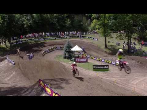 Spring Creek 450 Moto 1: Peick & Tickle crash