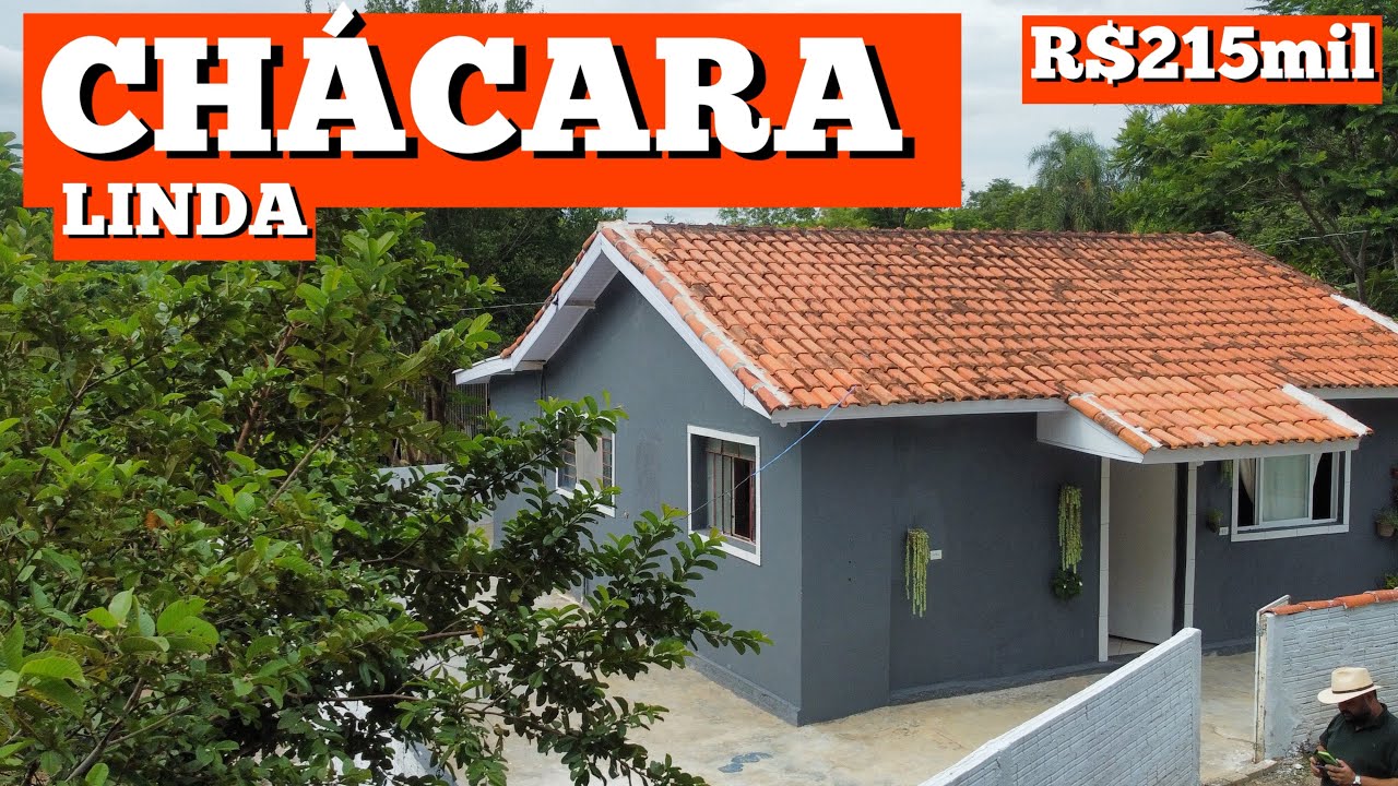 CHÁCARA CASA ÓTIMA ***VENDIDA*** POMAR - REPRESA - HORTA - VIVEIRO DE PLANTA R$215mil