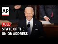 State of the Union address 2024: Full Biden speech