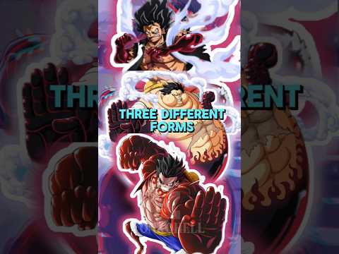 Why Luffy's Gear 4 have three different forms?