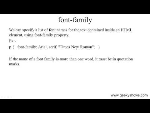 Introduction to CSS Hindi
