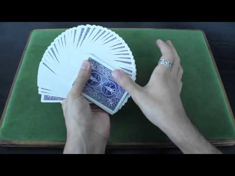 Card Tricks - Thumb Fan Tutorial with One Handed Closure [HD] Video