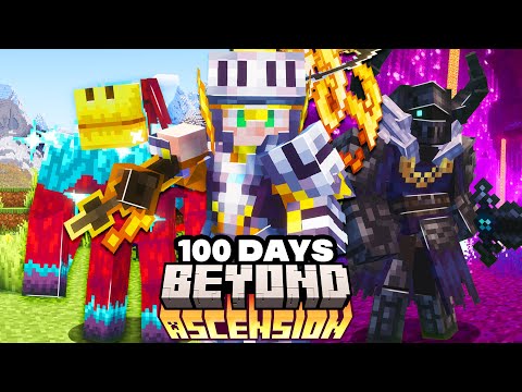 100 Days of BEYOND ASCENSION in Minecraft [FULL MOVIE]