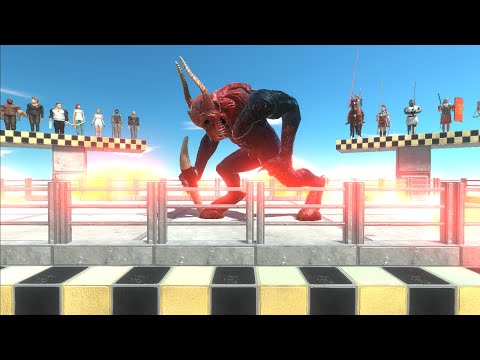 Kozarog The Demon vs Human - Animal Revolt Battle Simulator