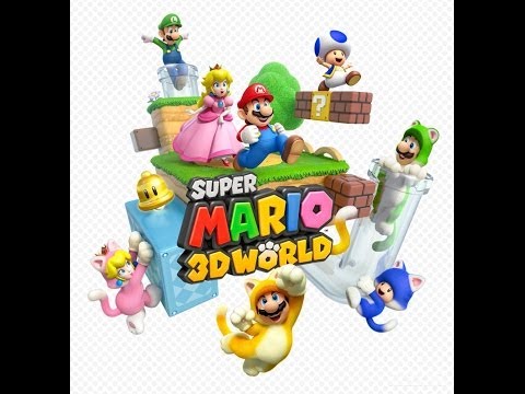 super mario 3d world monde 1-1 en coop wii u
