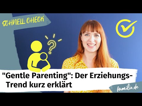 "Gentle Parenting": Der Erziehungs-Trend kurz erklärt
