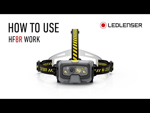 HOW TO USE Ledlenser HF8R Work | English