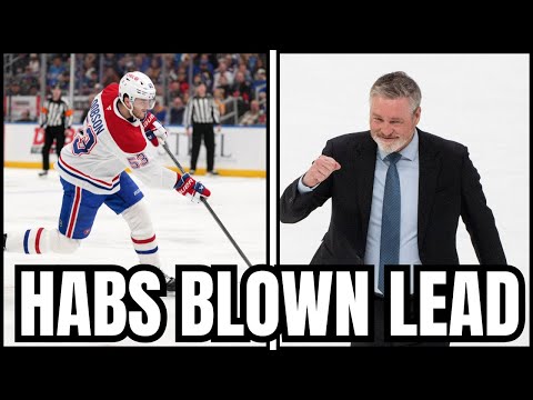 WHAT HAPPENED!? Montreal Canadiens Waste 2-0 Lead At Home! LIVE Recap