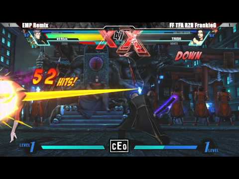 UMVC3 EMP Remix vs FF TFA RZR FrankieG - CEO 2012 Tournament