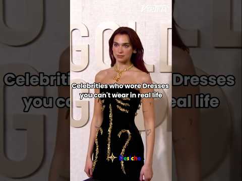 Dresses You Can’t Wear in Real Life! 😱#celebrity #fashion #celebritystyle #shorts