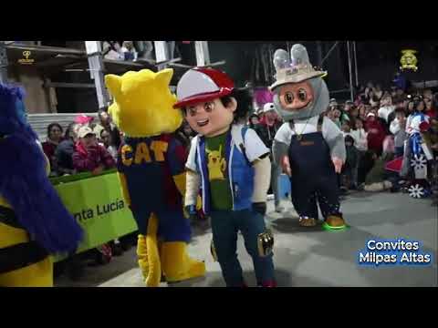 Presentación "8" Baile de Disfraces Santa Lucía Virgen y Mártir "El Más Joven" 2,025