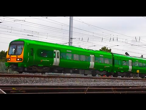 IE 29000 class mixed livery & IE 075 with Tara Mines @ Fairview Dart Depot