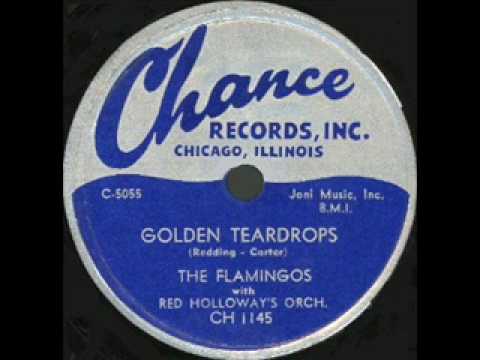 FLAMINGOS  Golden Teardrops  SEP '53