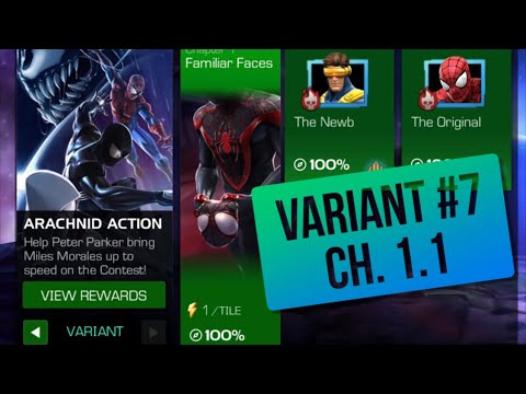 Variant #7 - Ch.1.1 vs Black Widow, Thor Rag, Heimdall, Proxima Midnight, BWDO, BPCW, Cyclops I MCOC